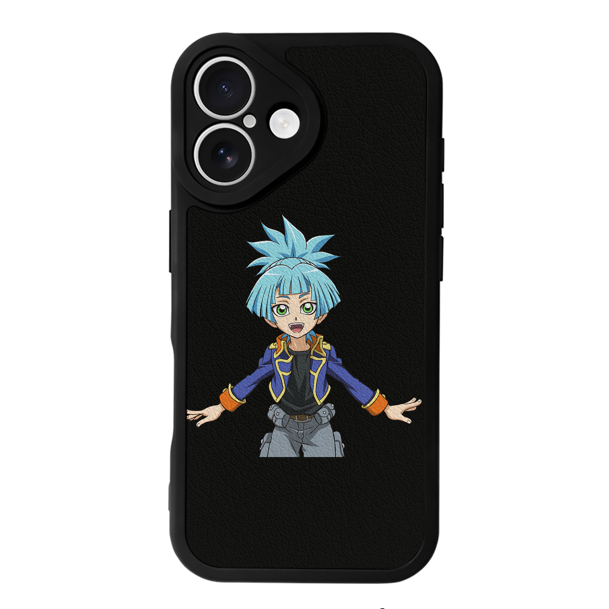 遊☆戯☆王 Yu-Gi-Oh! 【iPhone 16シリーズ対応】シリコンスマホケース（レザー調） 材質：シリコン